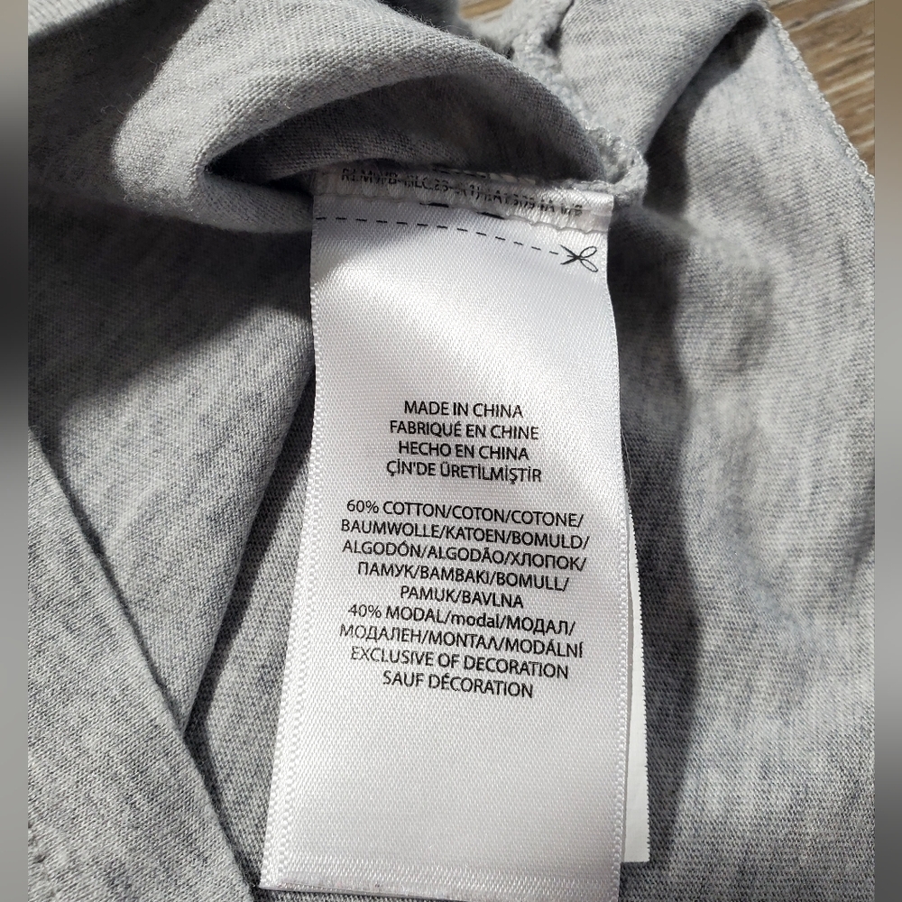 Polo by Ralph Lauren Kids Heathered Gray Ruffle Sleeve Top Size 3T - Picture 5 of 7